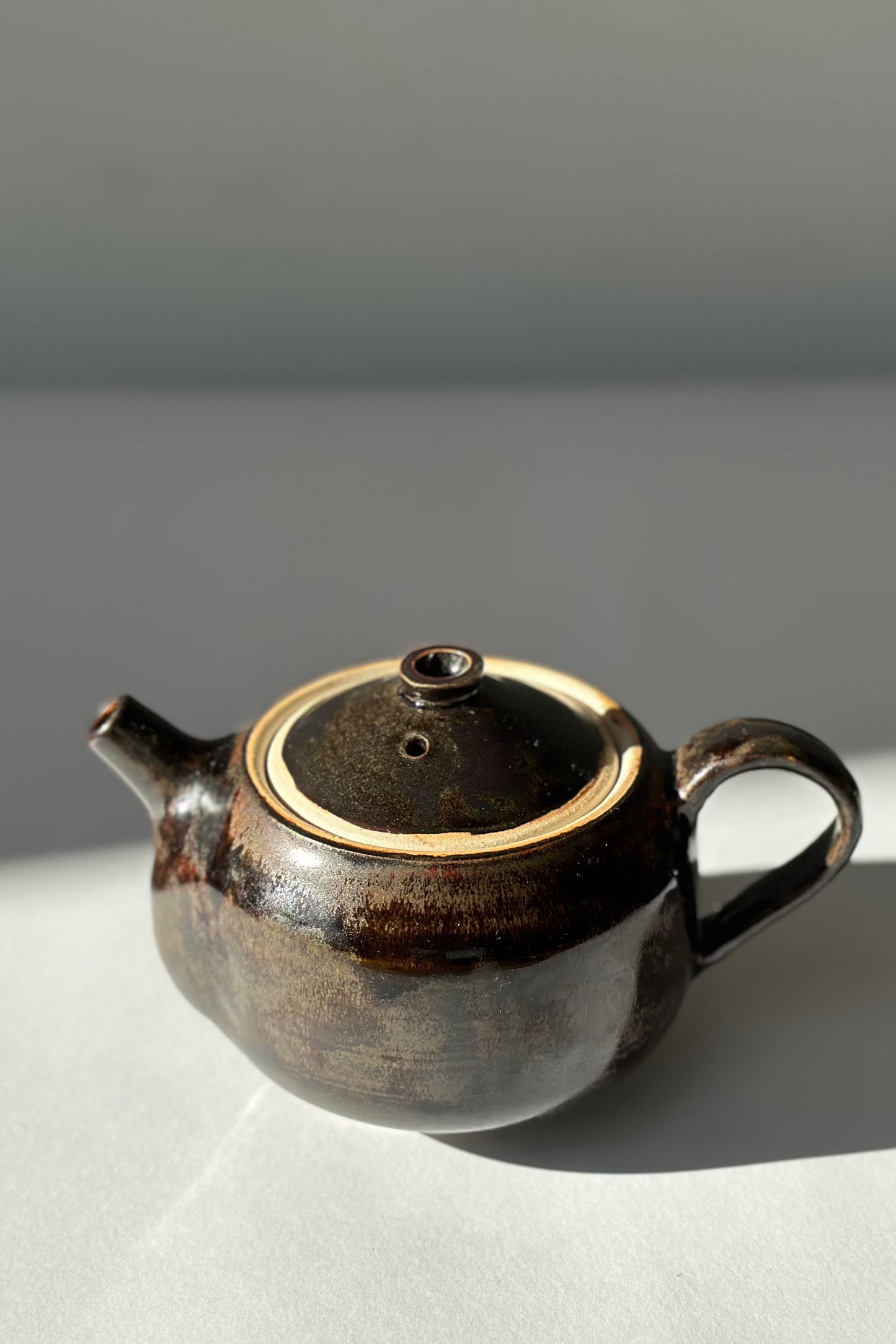 Dark Brown Teapot