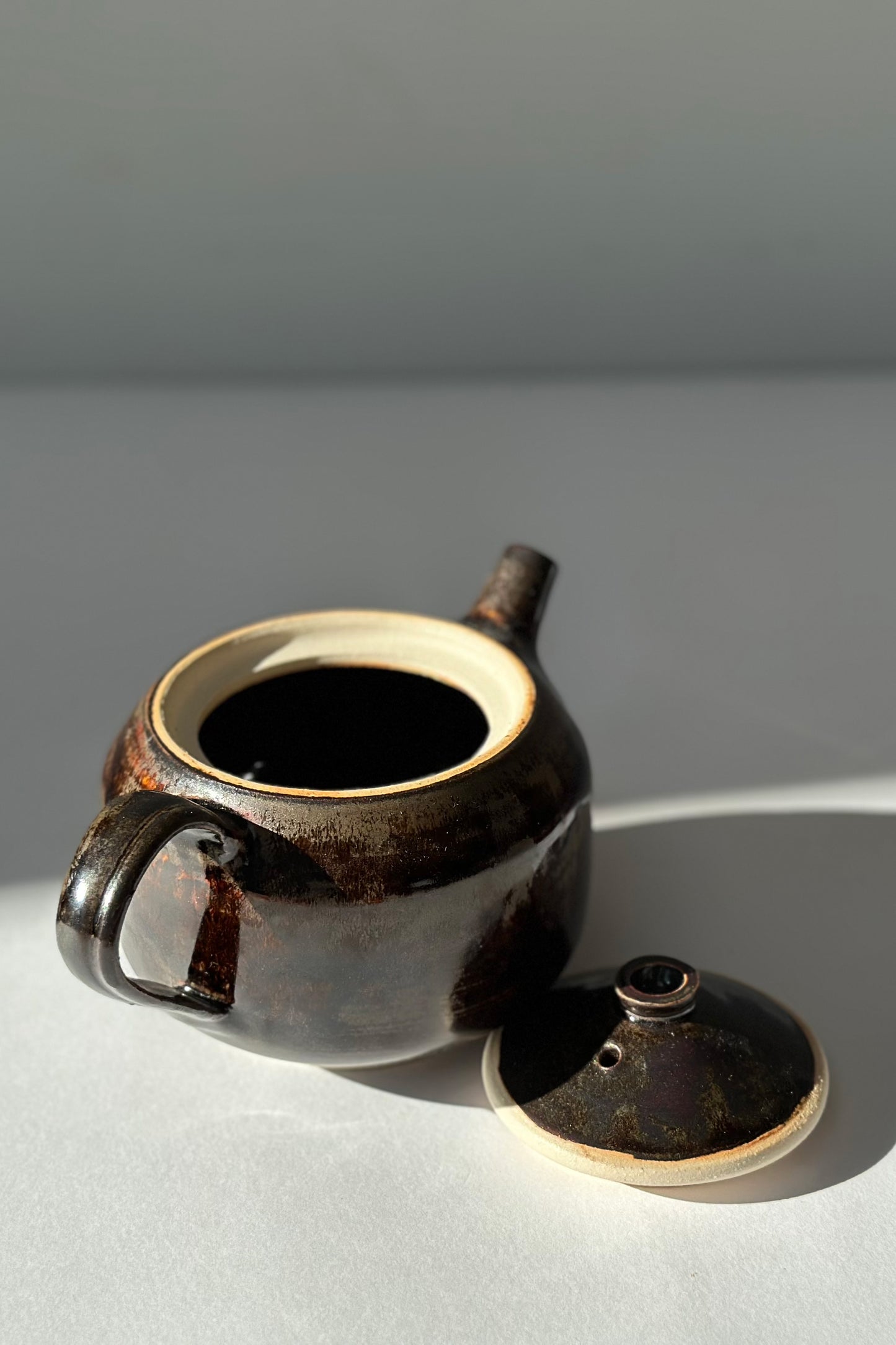 Dark Brown Teapot