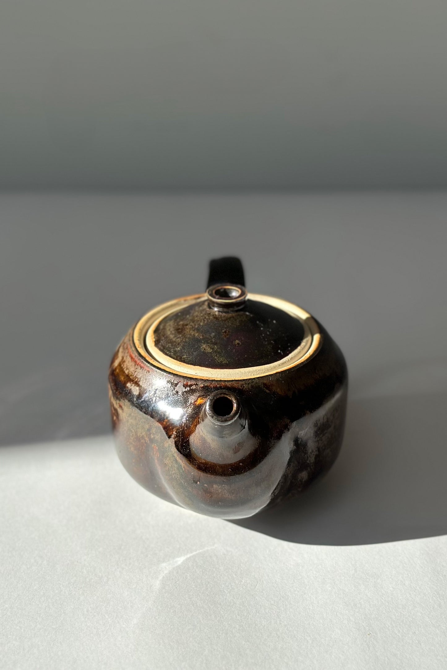 Dark Brown Teapot