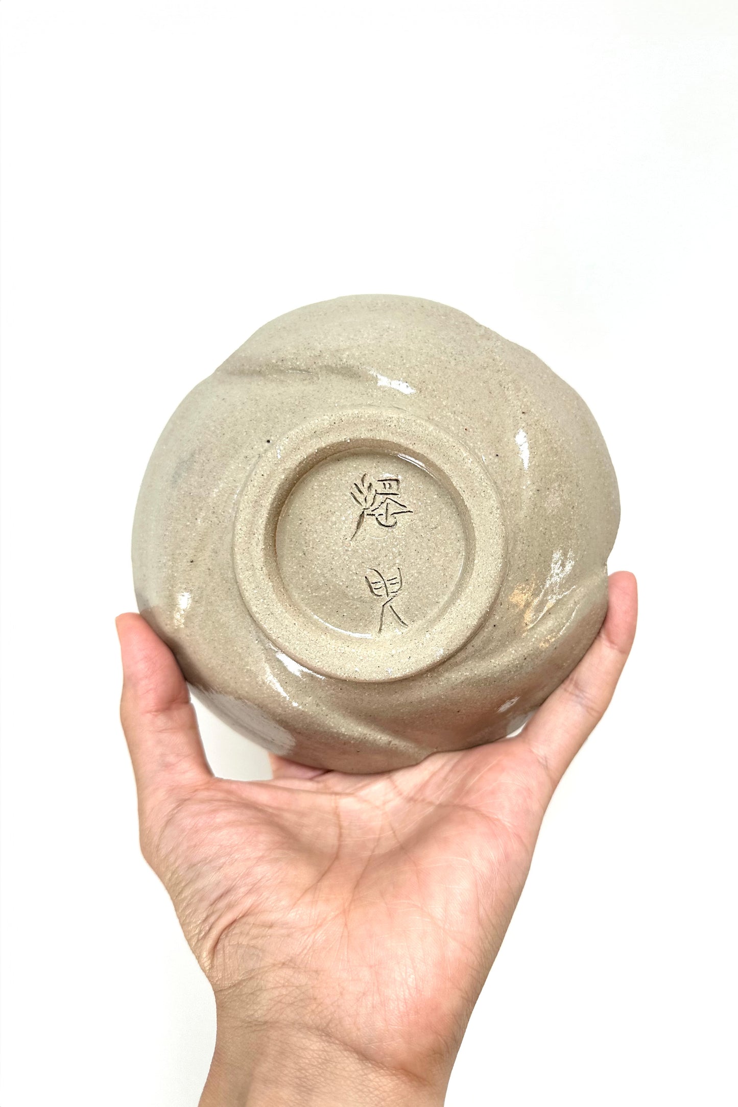 Petal-edged Ceramic Bowl