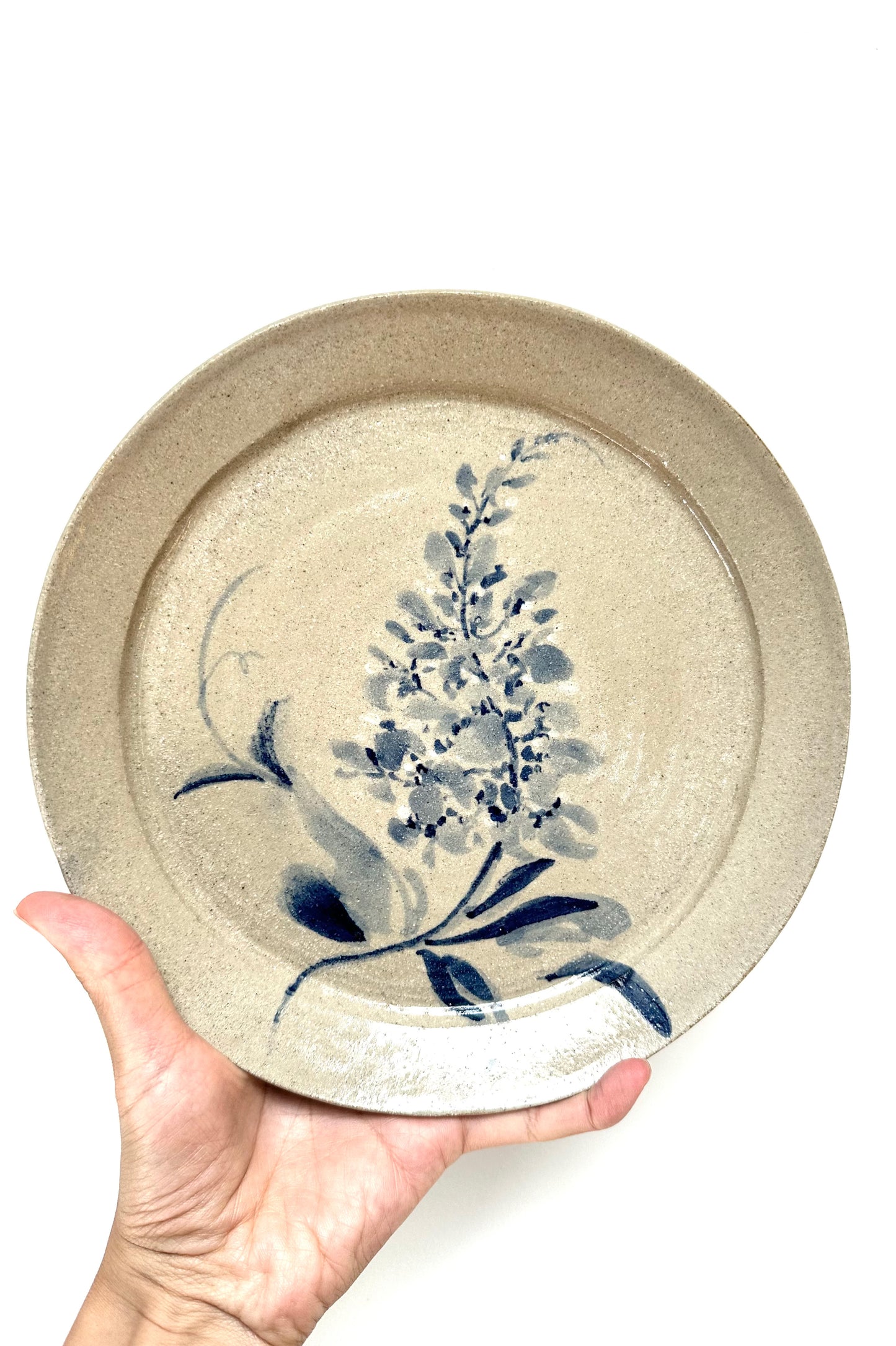 Wisteria – Hand-Painted Large Dinner Plate
