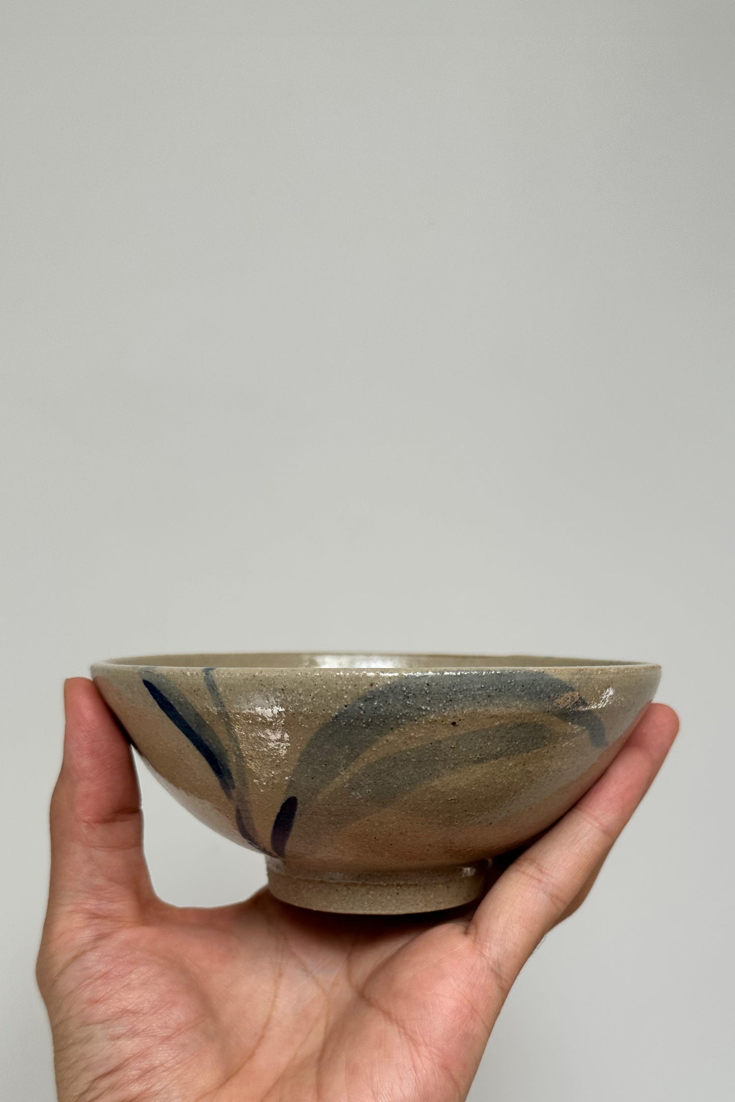 Orchid – Hand-Painted Rice Bowl