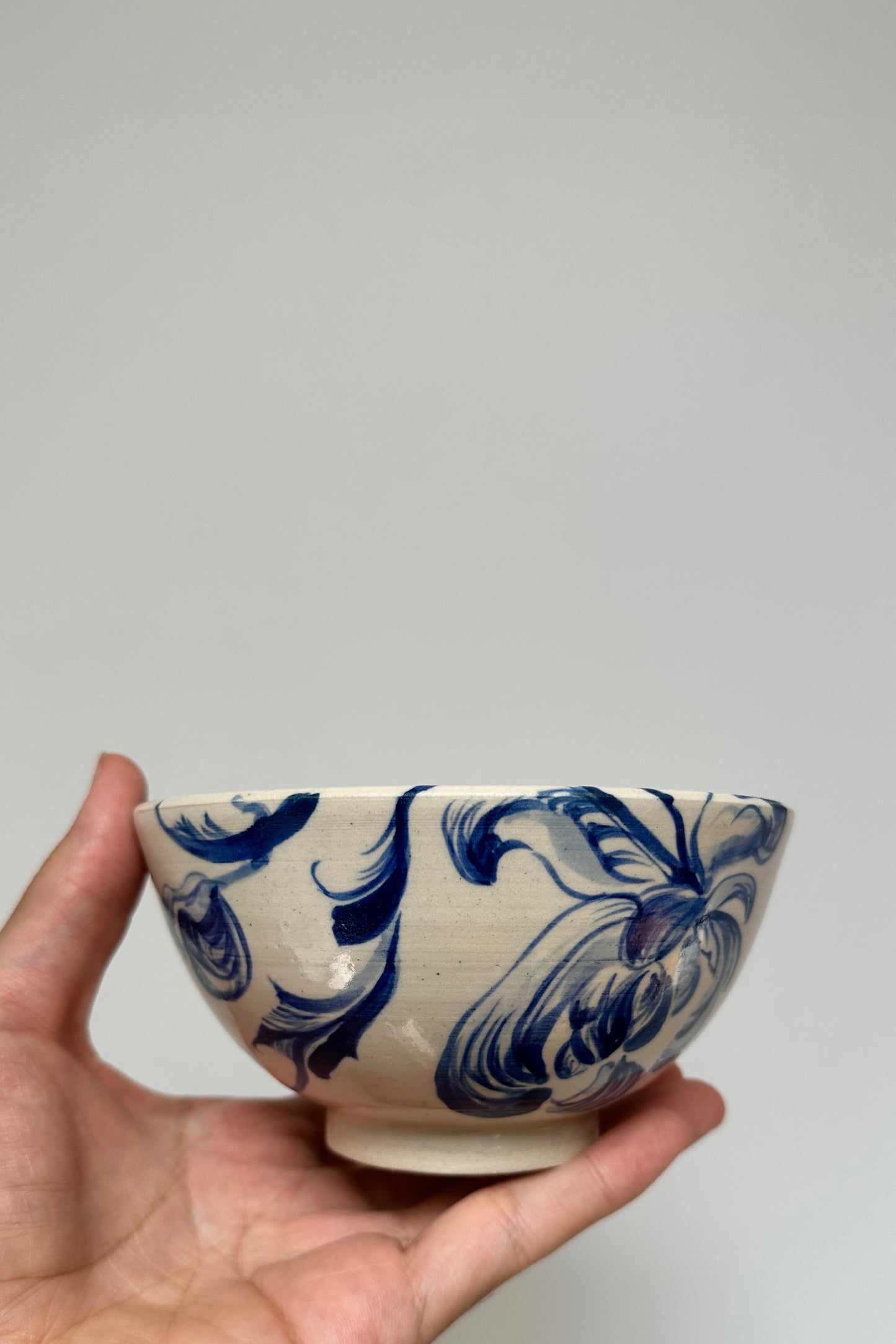 Hand-Painted Rice Bowl