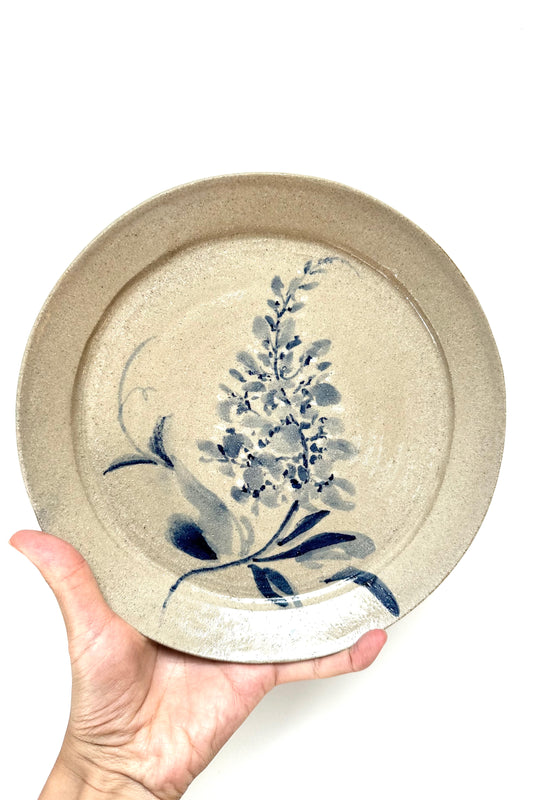 Wisteria – Hand-Painted Large Dinner Plate