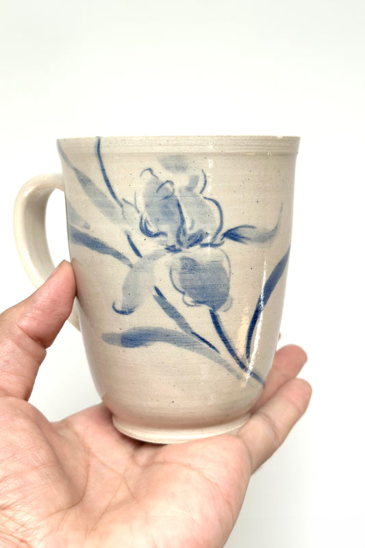 Iris – Hand-Painted Ceramic Mug