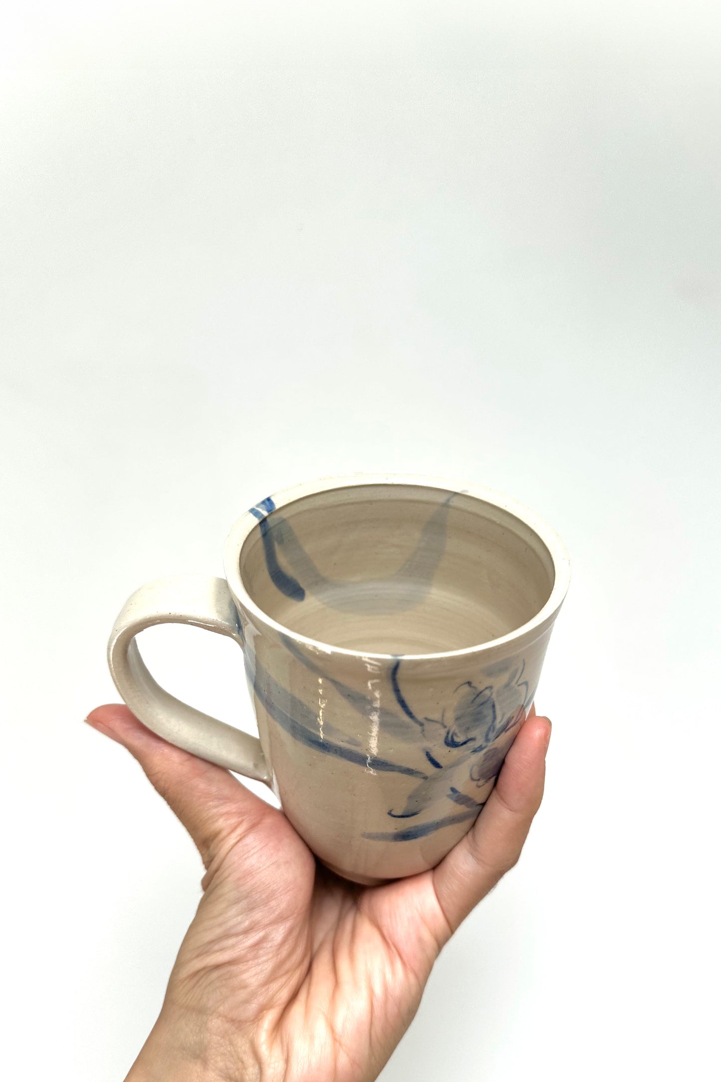 Iris – Hand-Painted Ceramic Mug